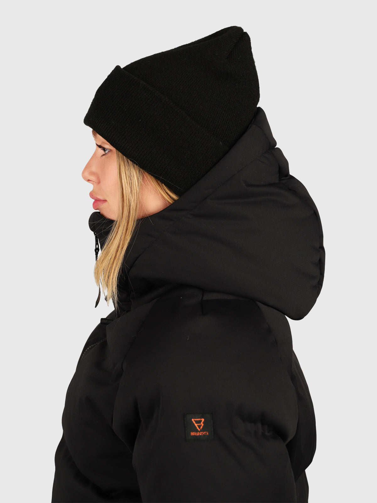 Firecrown Dames Puffer Ski Jas | Zwart