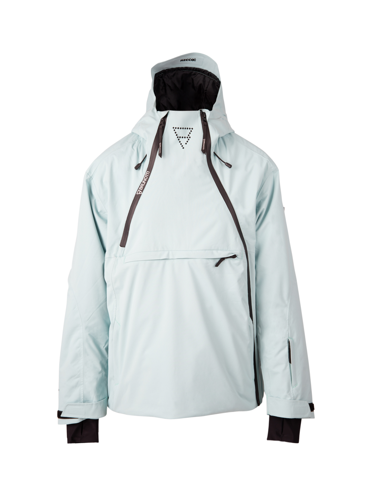 Mojavasa-S Damen Anorak Schneejacke | Seegrün