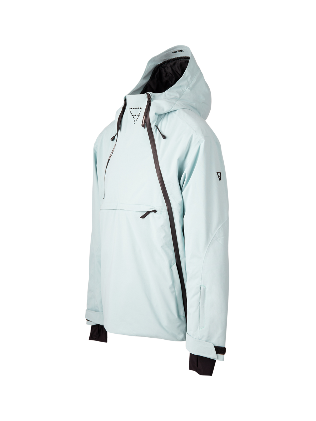 Mojavasa-S Damen Anorak Schneejacke | Seegrün