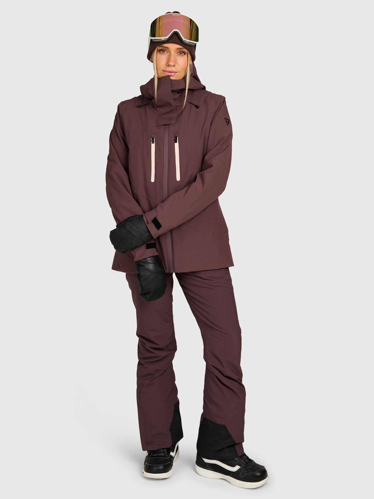 Whitewater Women Snow Pants | Raisin