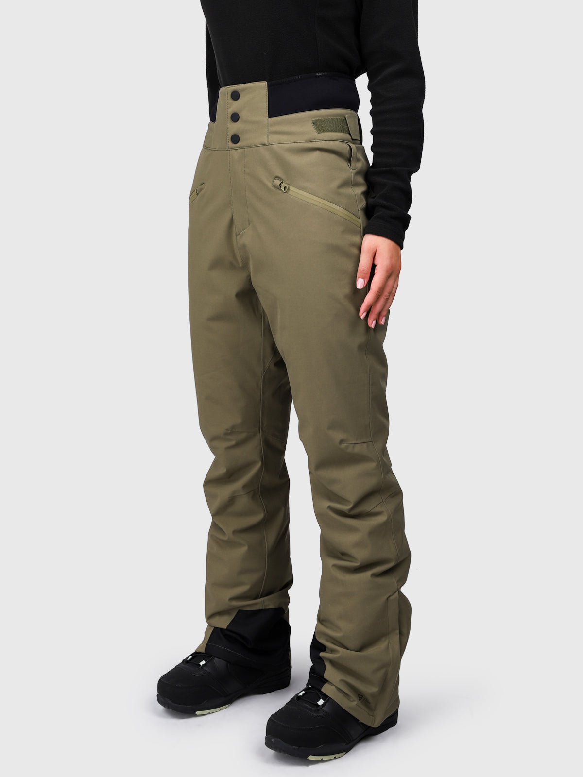 Whitewater Damen Schneehose | Dunkelgrün