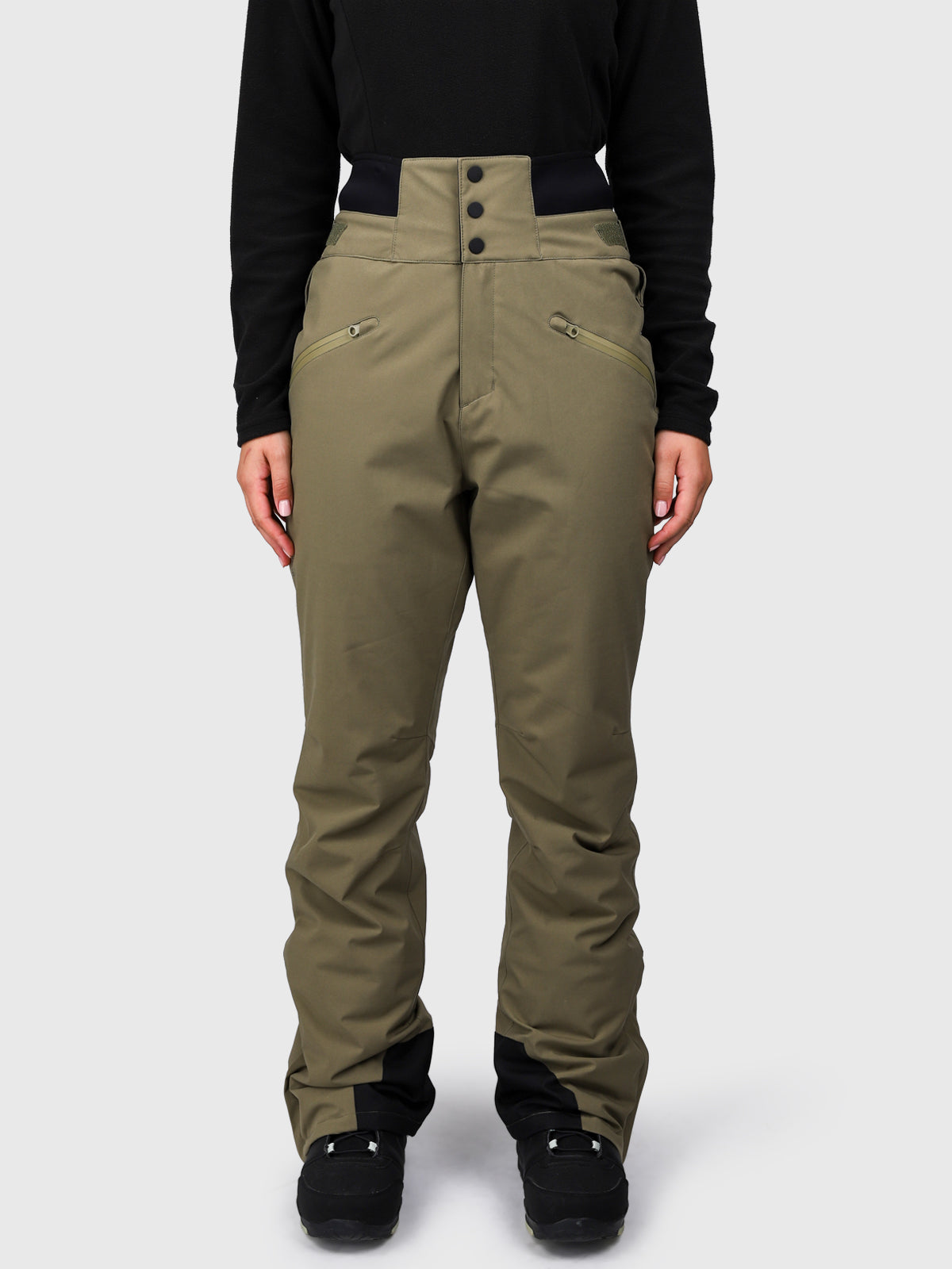 Whitewater Damen Schneehose | Dunkelgrün
