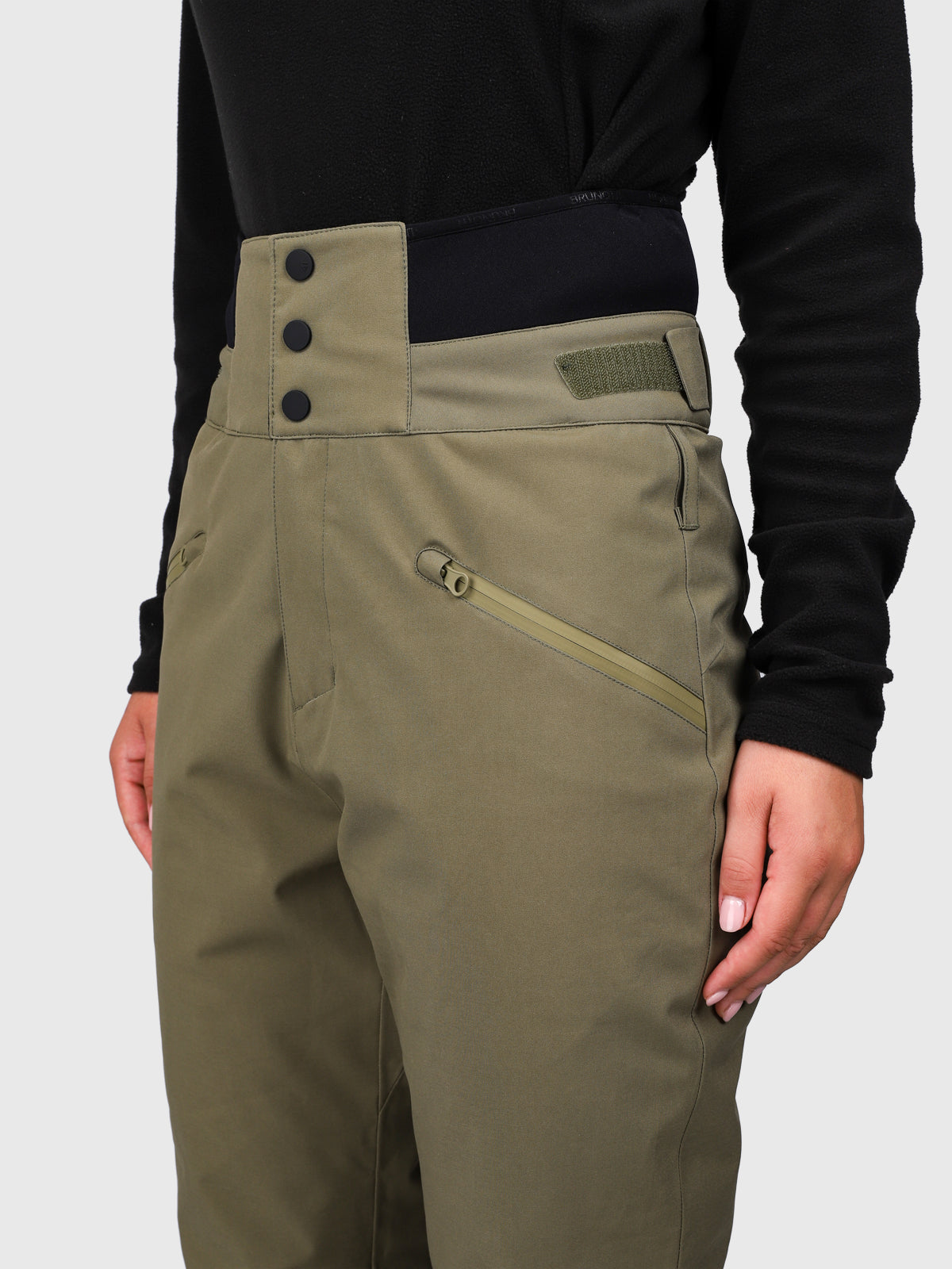 Whitewater Damen Schneehose | Dunkelgrün