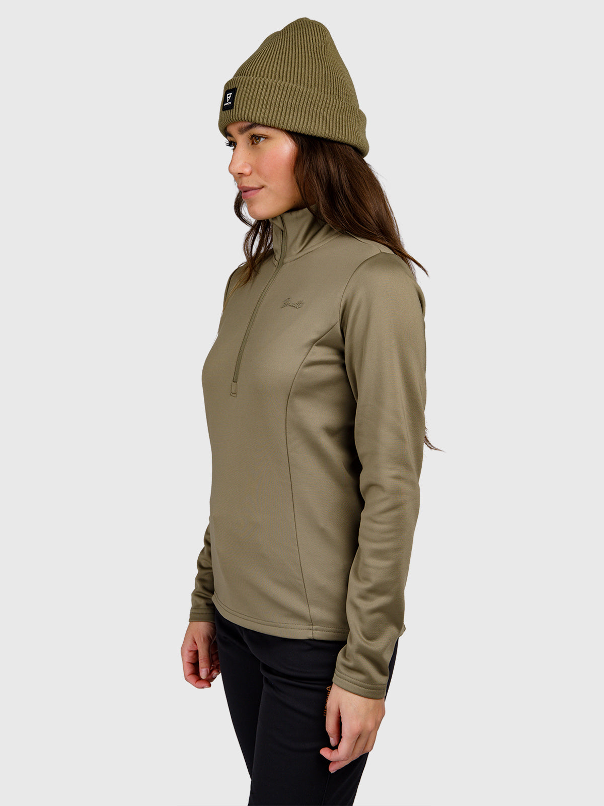 Heronne Women Fleece | Dusky Green