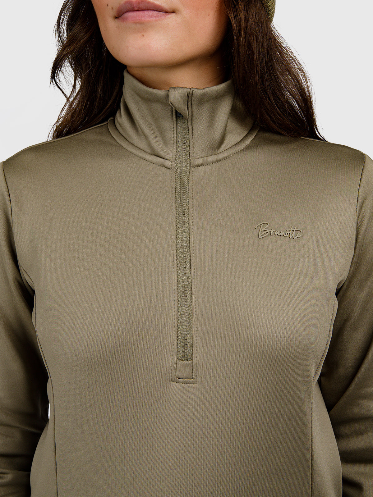 Heronne Women Fleece | Dusky Green