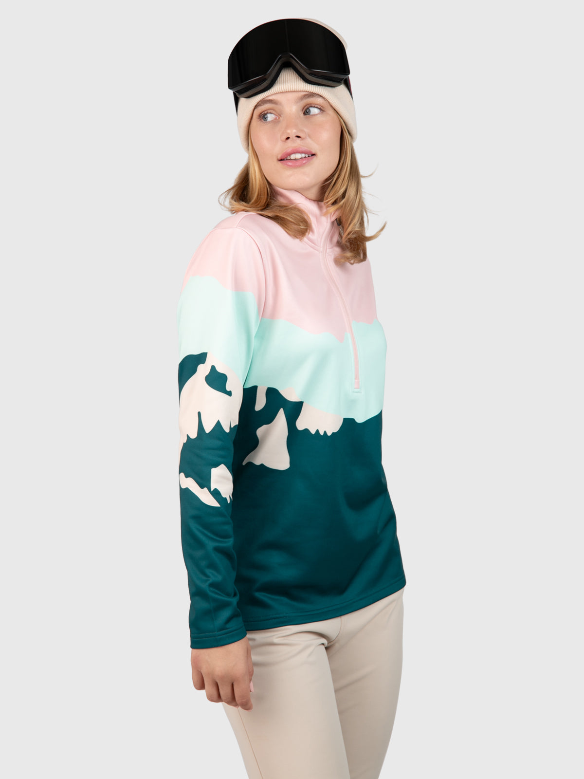 Yukon Damen Polygiene Fleece | Evergreen