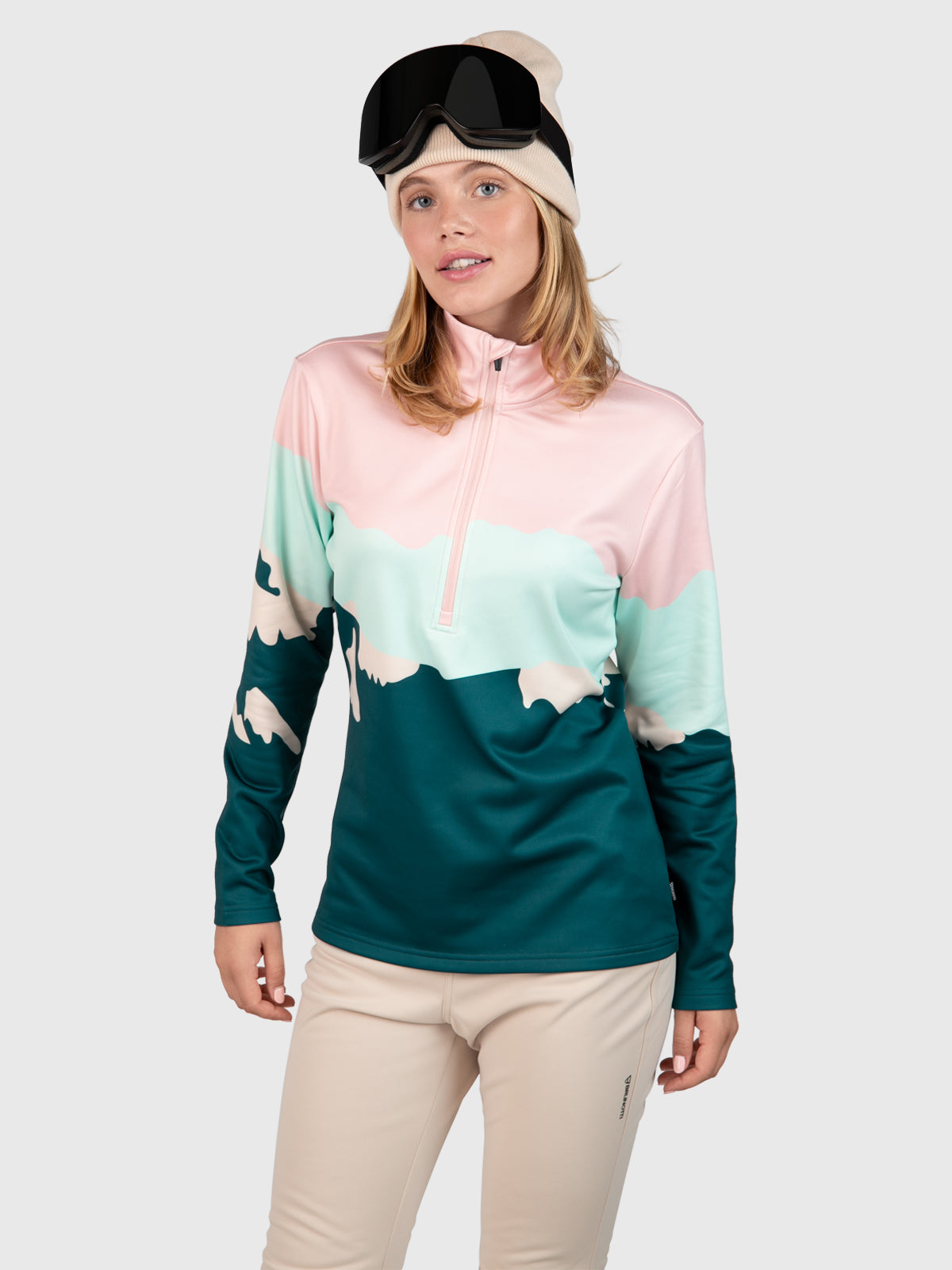 Yukon Damen Polygiene Fleece | Evergreen