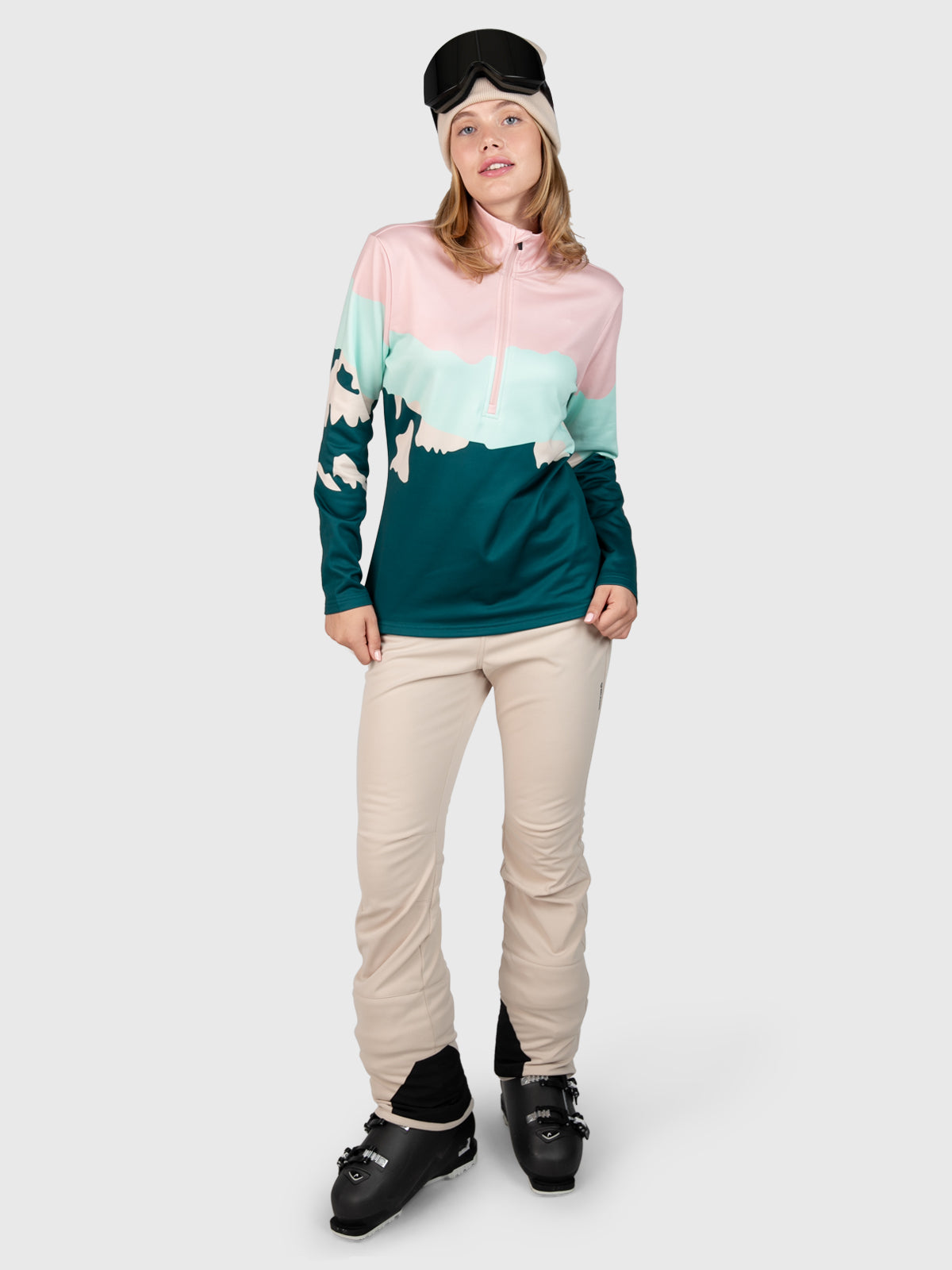 Yukon Damen Polygiene Fleece | Evergreen