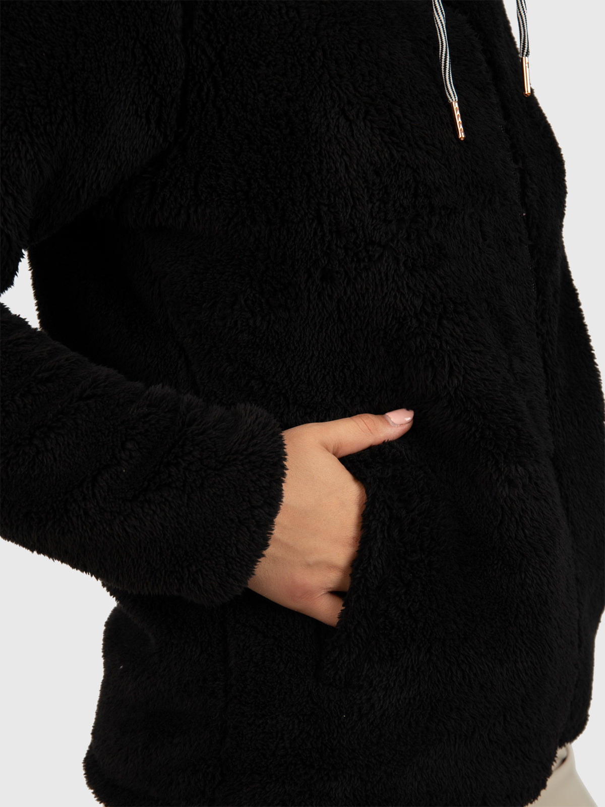 Kyoto Damen Fleece | Schwarz