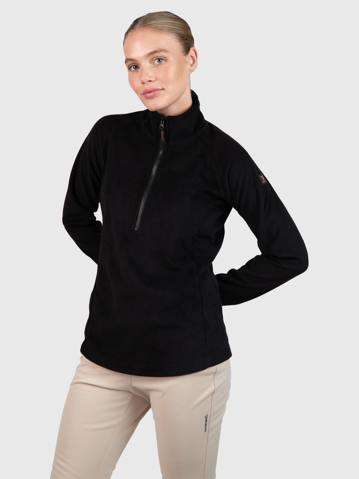 Skiania Dames Fleece | Zwart