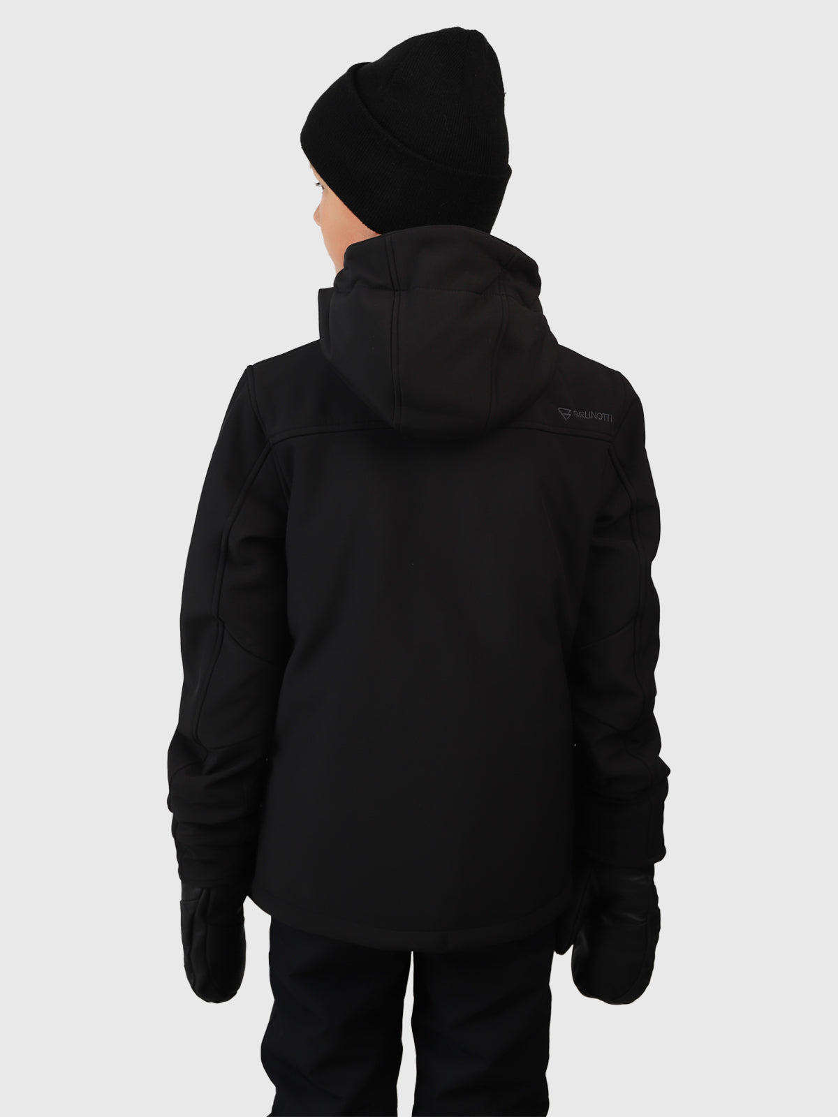 Marsaly-N Jongens Softshell Jas | Zwart