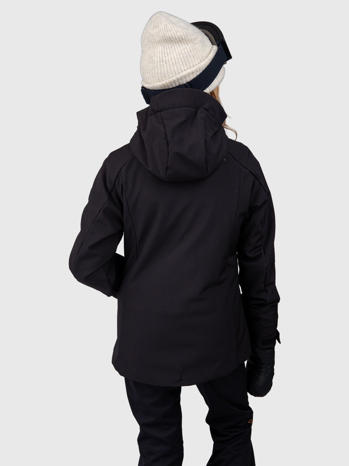 Ariasy Mädchen Softshell Skijacke | Schwarz