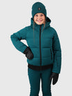Suncrown Mädchen Puffer Skijacke | Evergreen