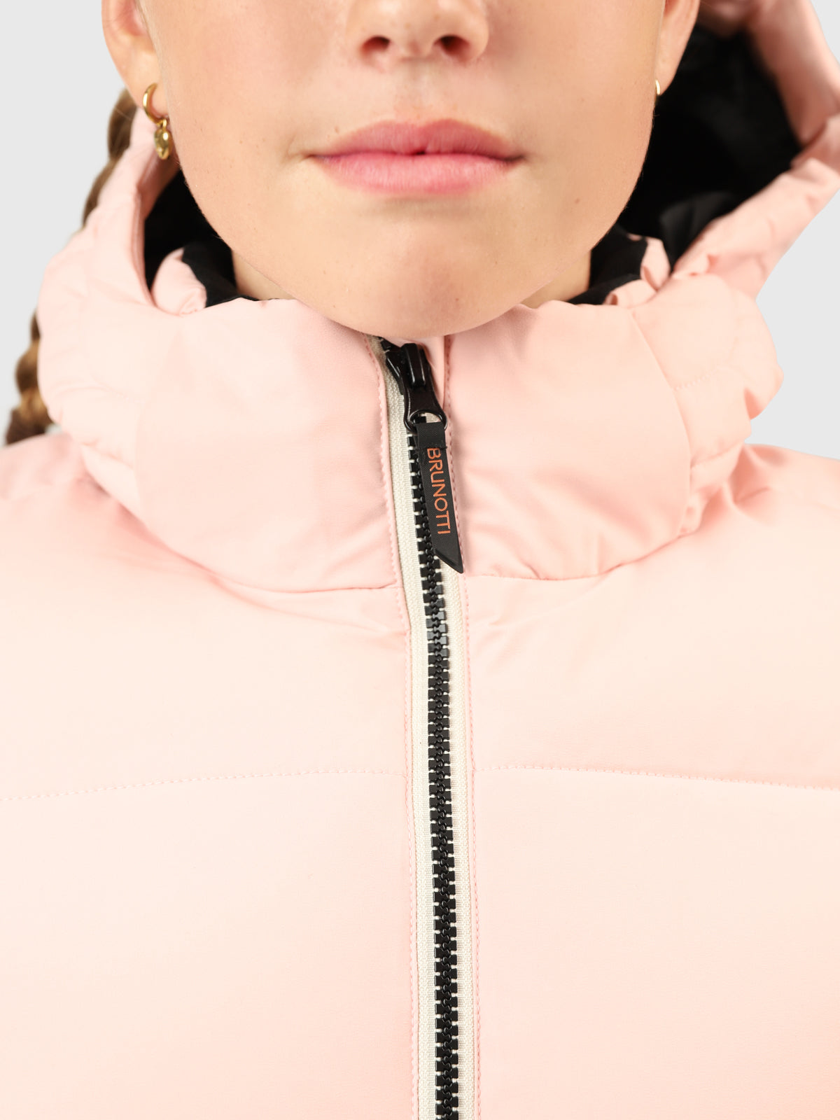 Cypressa 女童羽绒雪地夹克 | 浅粉色