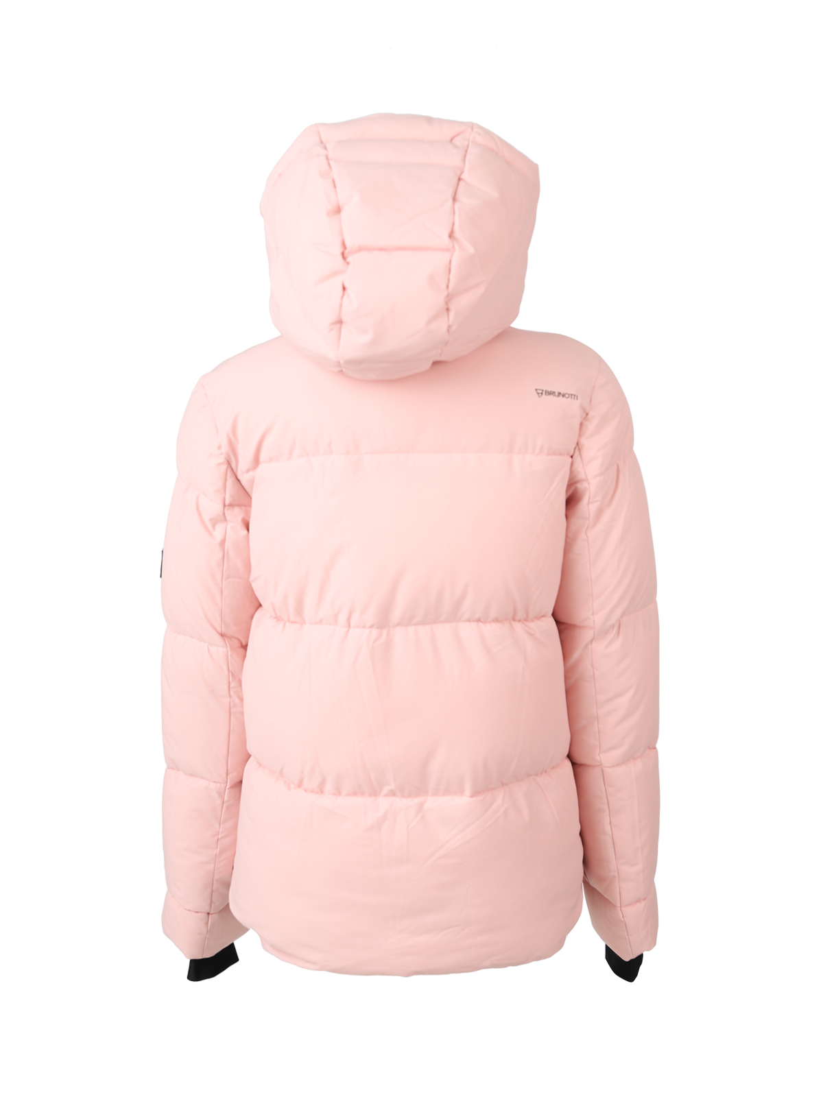 Light pink snow jacket sales