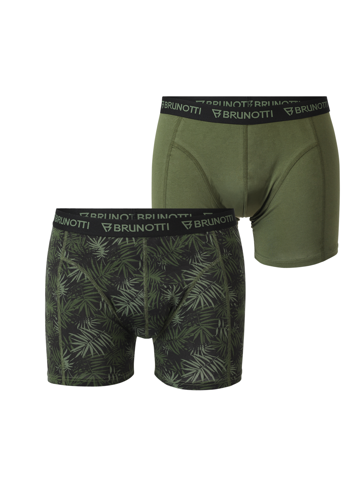 Mees 2-Pack Men Boxer Briefs | Green