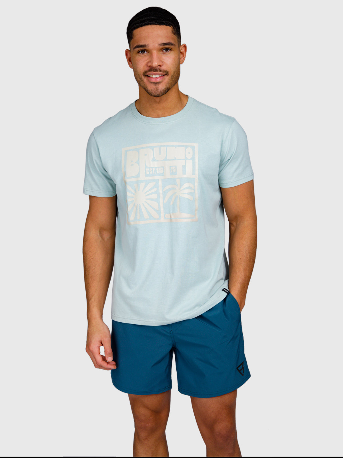 Leeway Men T-shirt | Mist