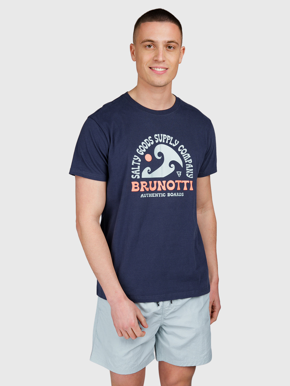 Leeway Men T-shirt | Indigo Blue