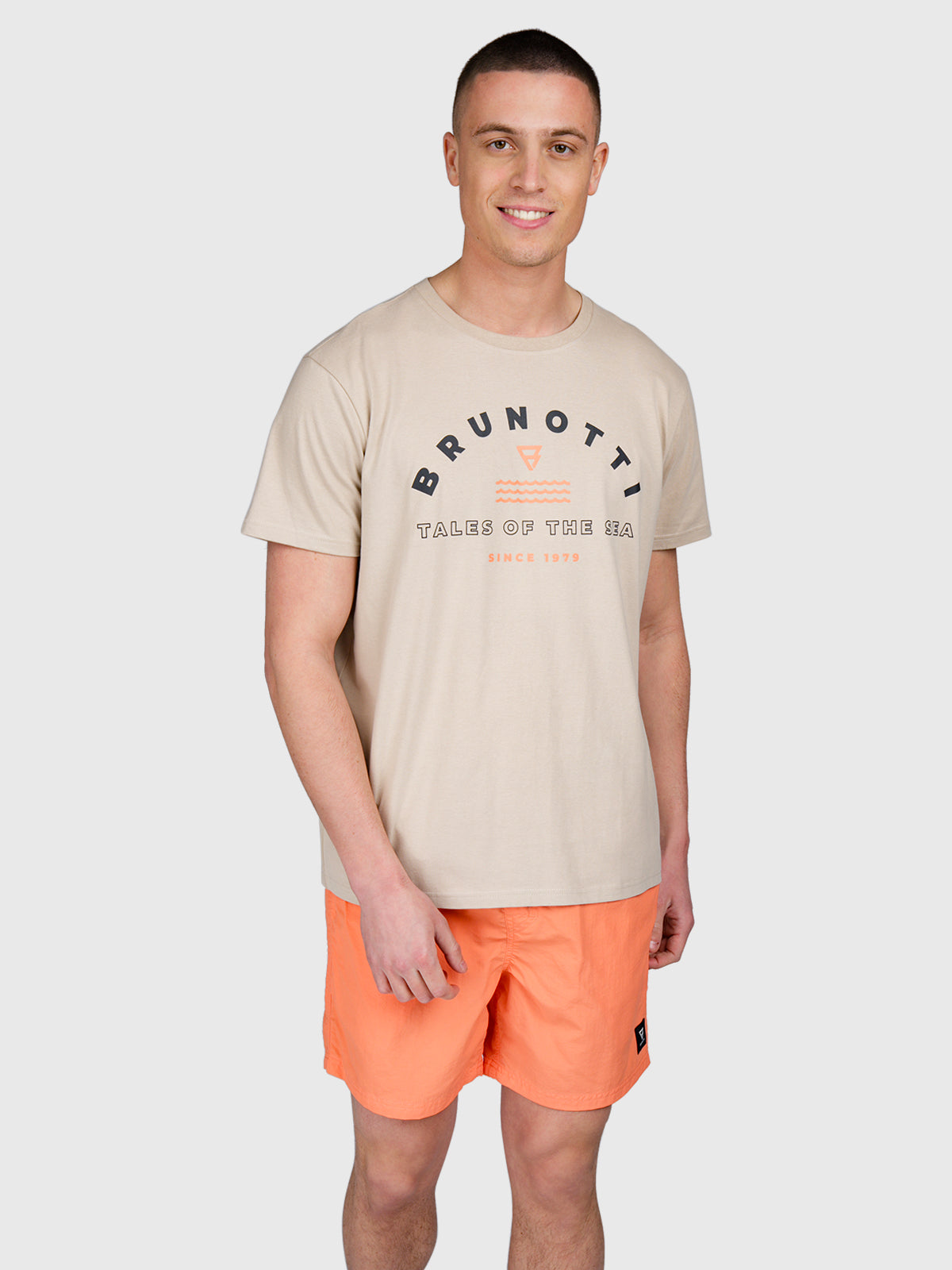 Leeway Men T-shirt | Feather Grey