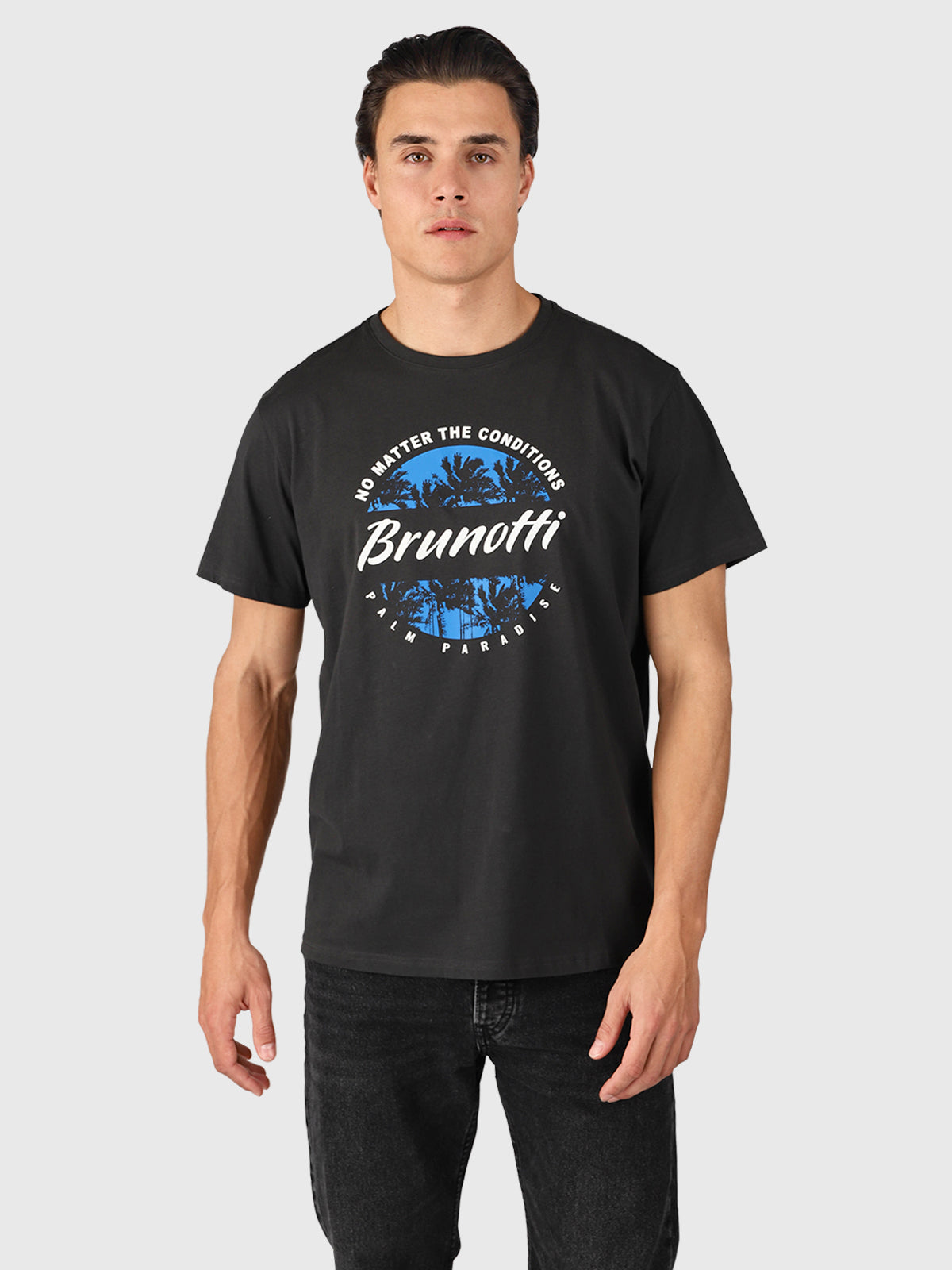 Leeway Herren T-shirt | Pirate Black