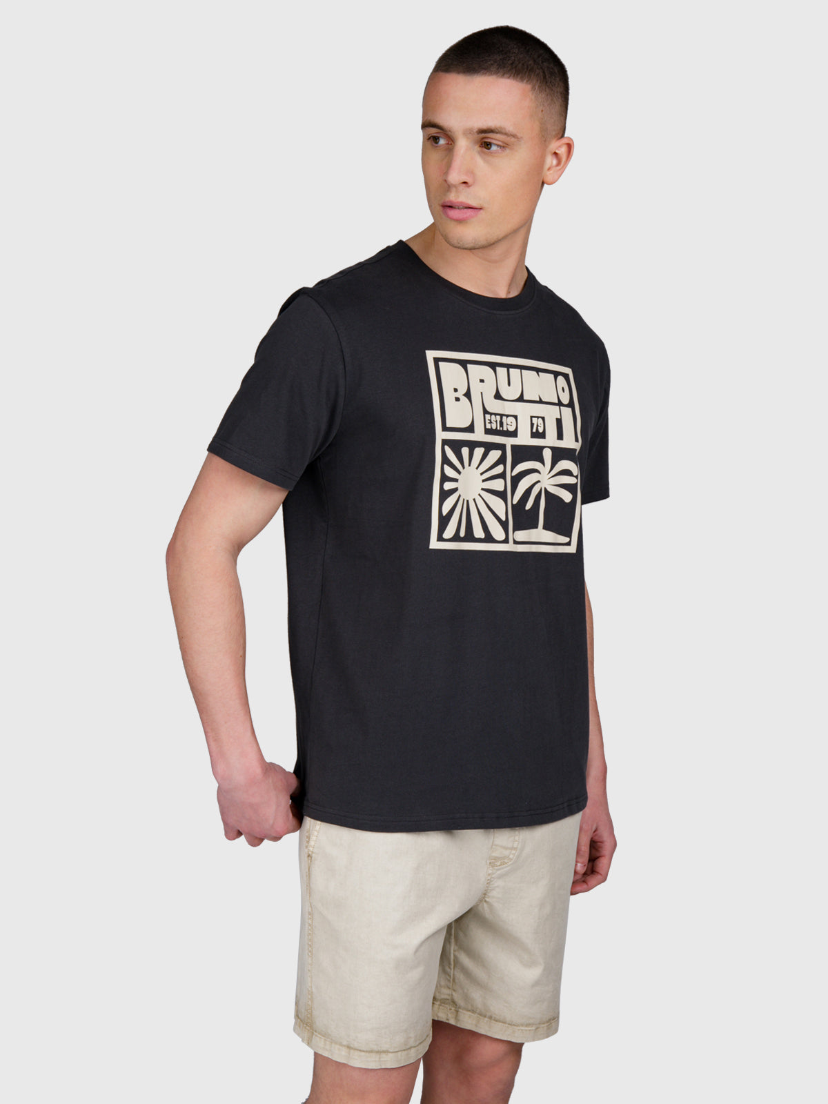 Leeway Herren T-Shirt | Schwarz