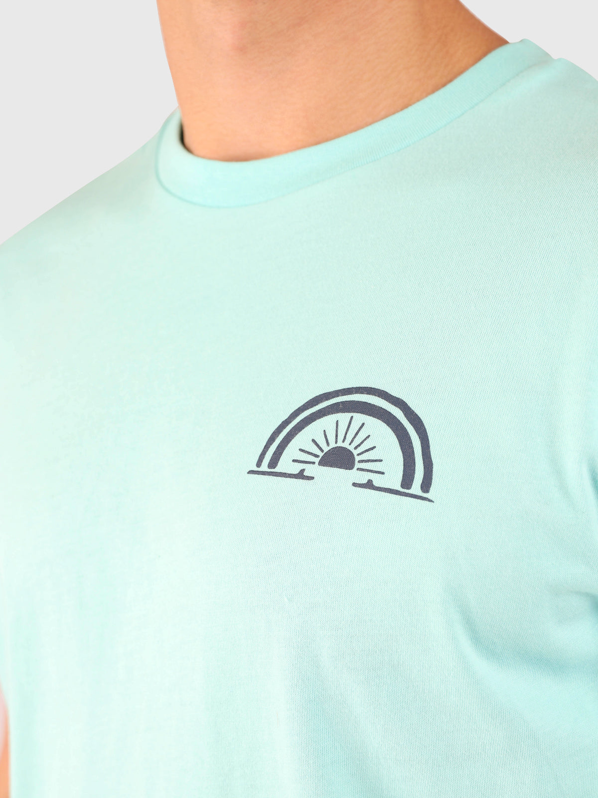 Baye Herren T-shirt | Aruba Blue