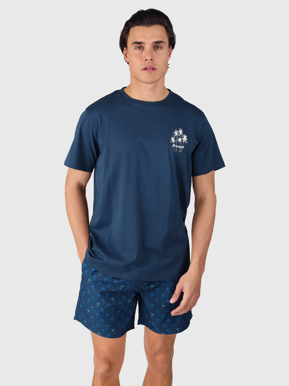 Baye Herren T-shirt | Night Blue