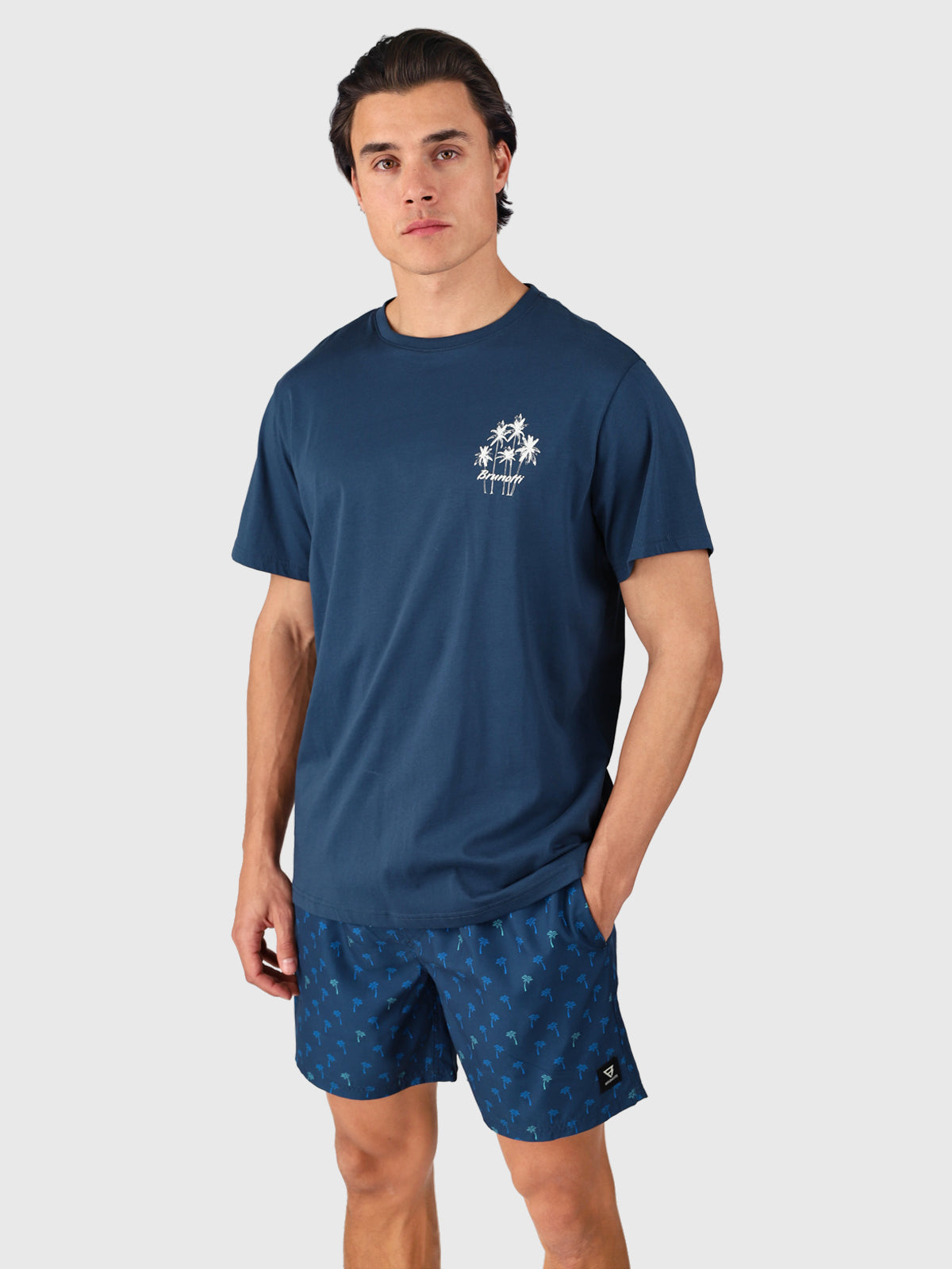 Baye Herren T-shirt | Night Blue