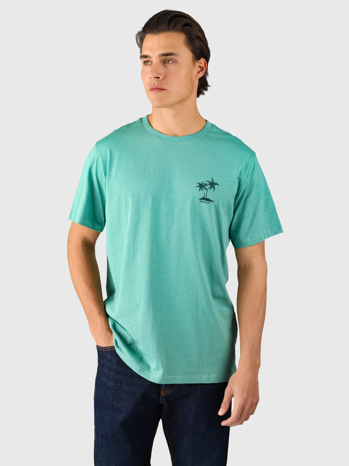 Whiterly Herren T-shirt | Bottle Green