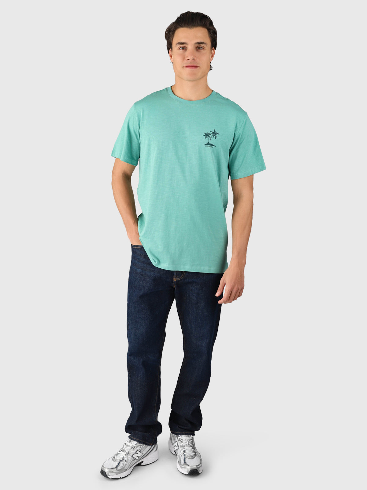 Whiterly Herren T-shirt | Bottle Green