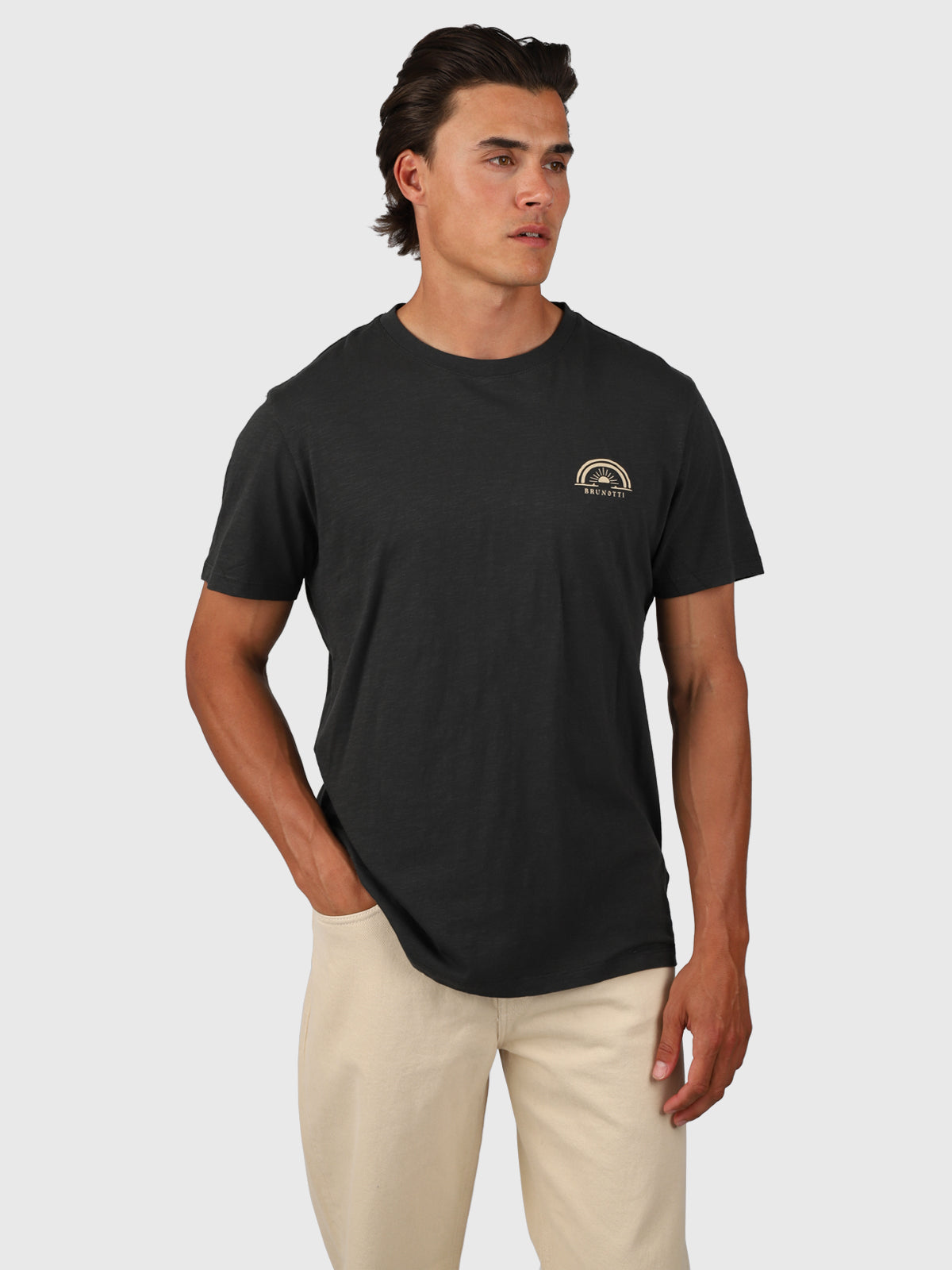 Whiterly Herren T-shirt | Pirate Black