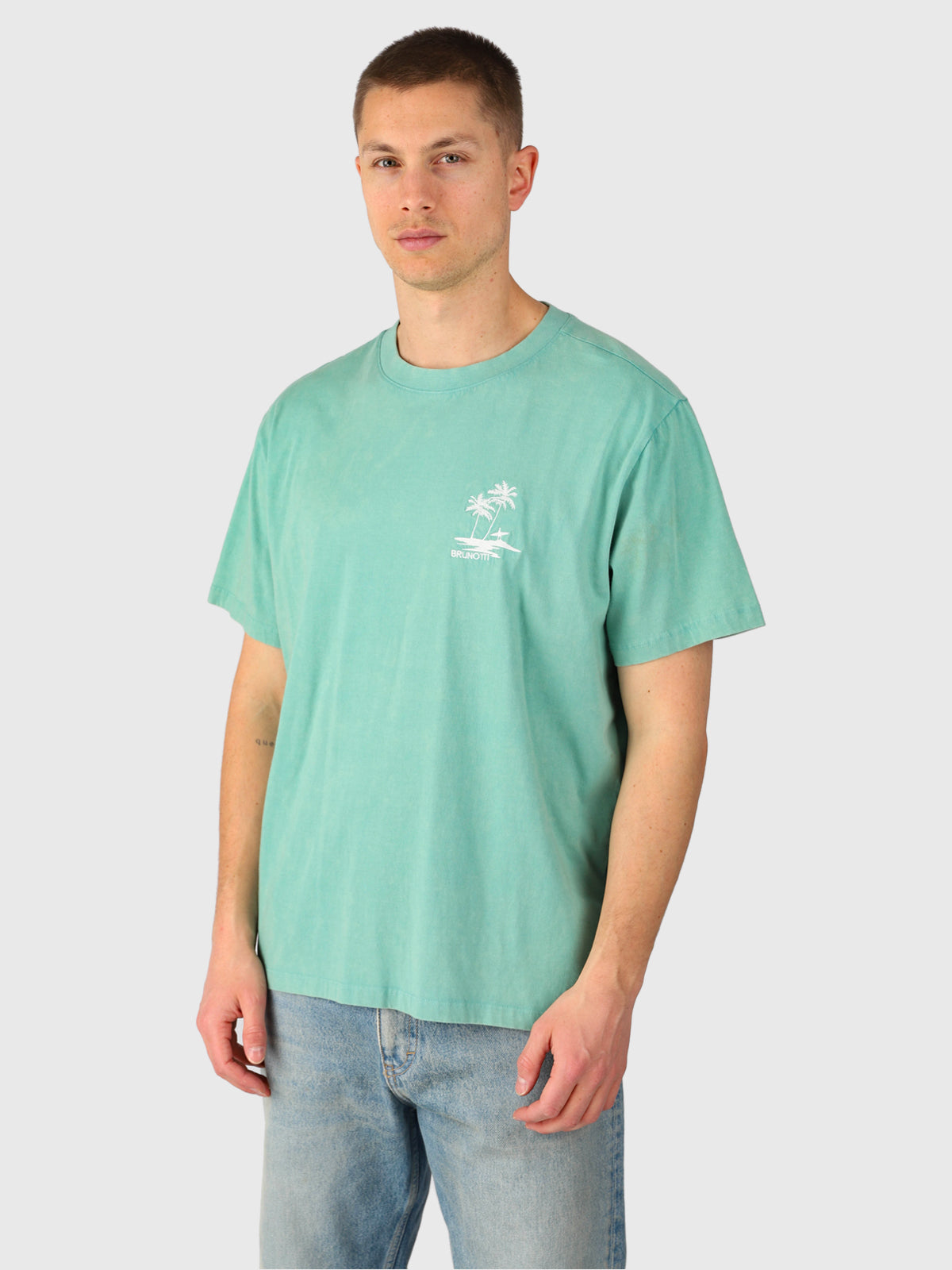 Wandes Herren T-shirt | Bottle Green
