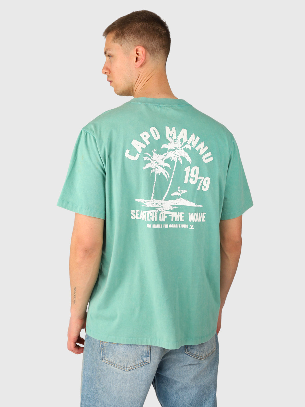 Wandes Herren T-shirt | Bottle Green