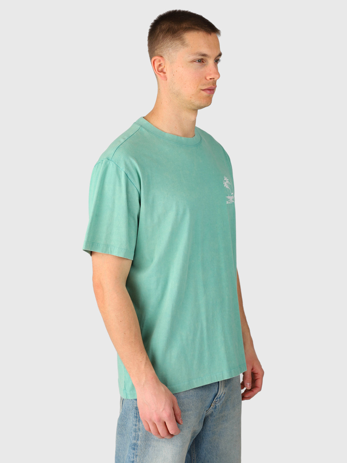Wandes Herren T-shirt | Bottle Green