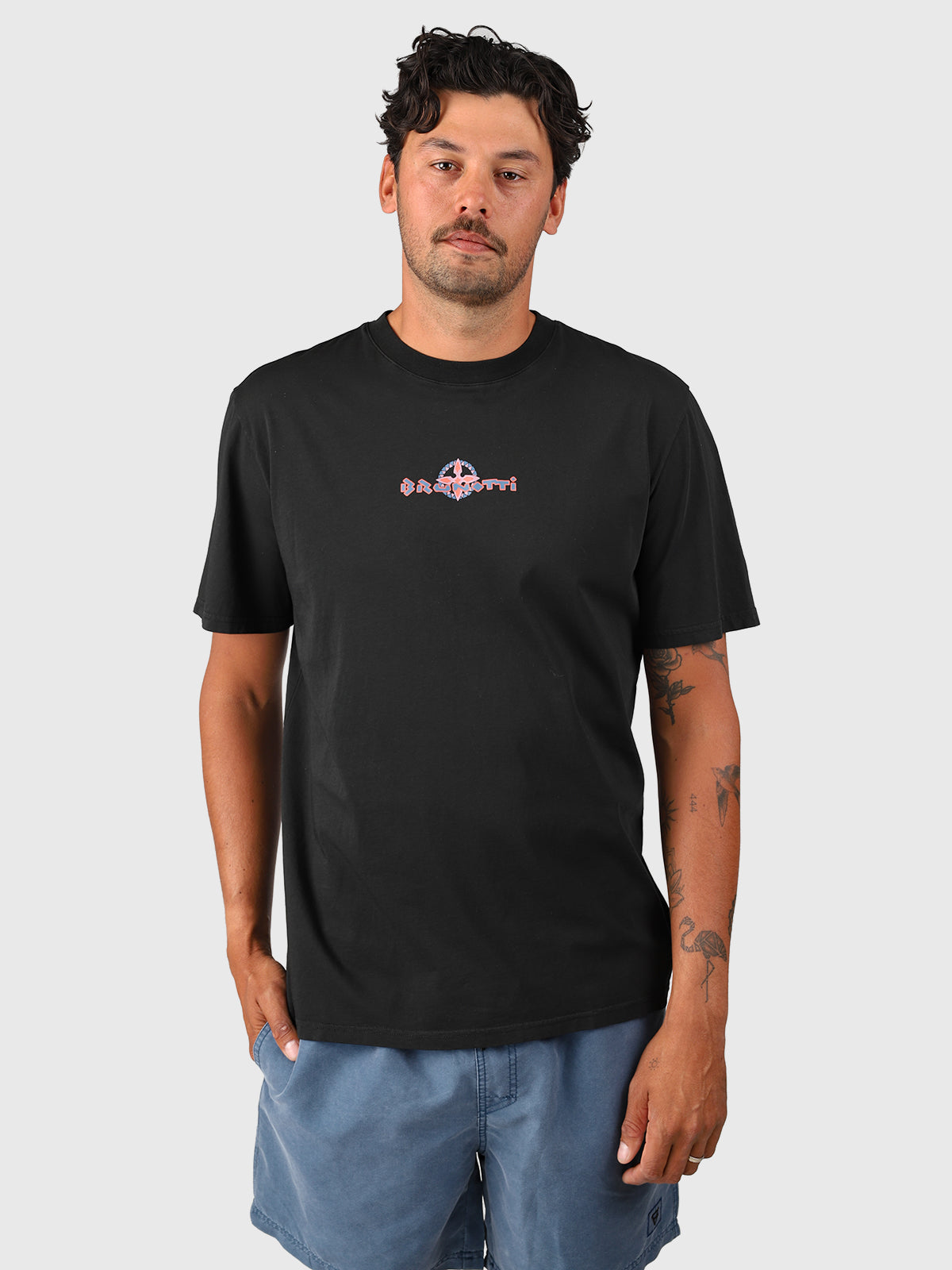 Rewind Man ReWind Men T-Shirt | Pirate Black
