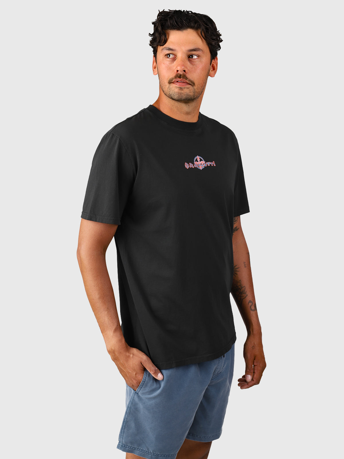 ReWind Men T-Shirt | Pirate Black