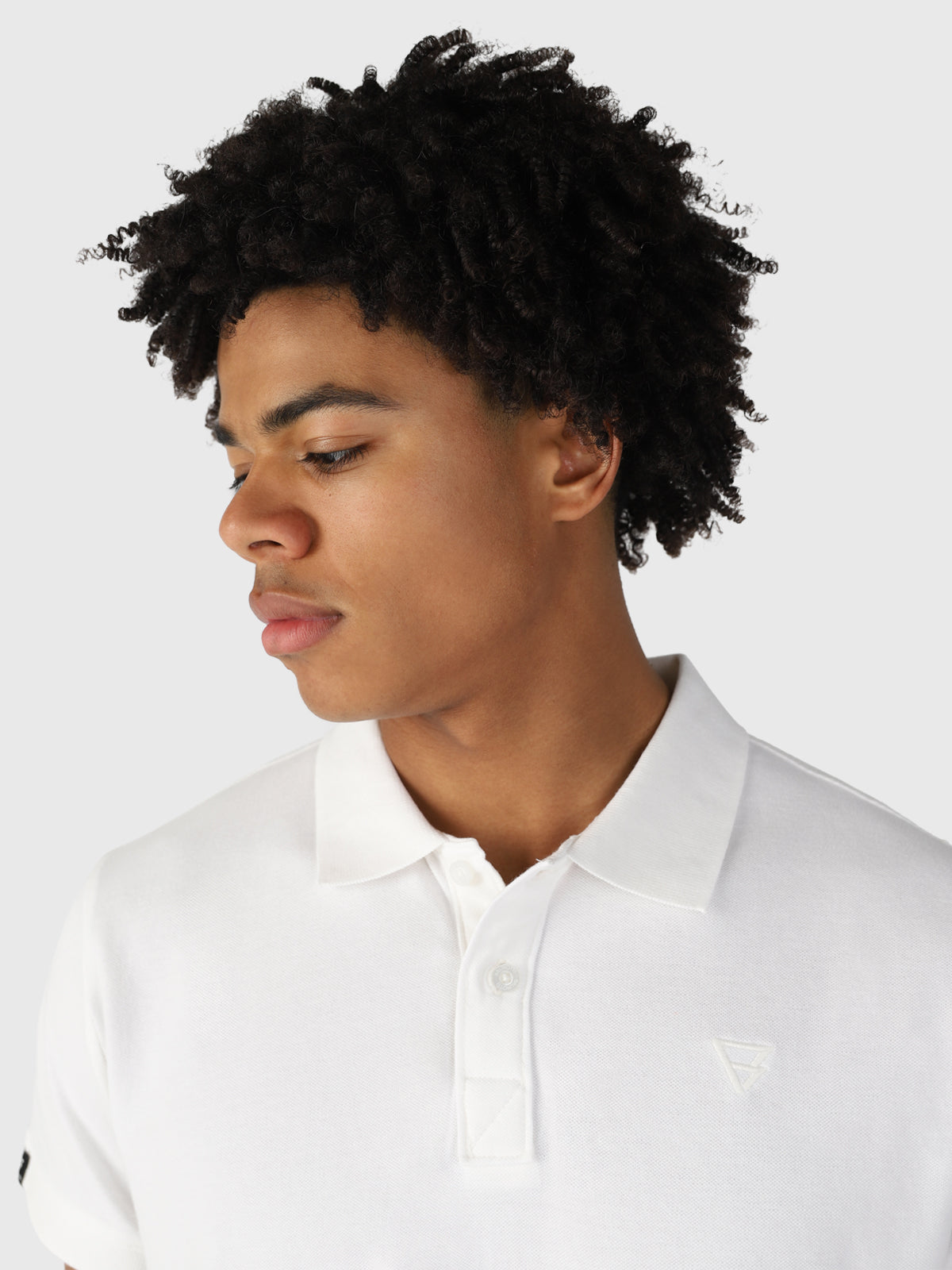 Frunot-II Herren Poloshirt | Weiß