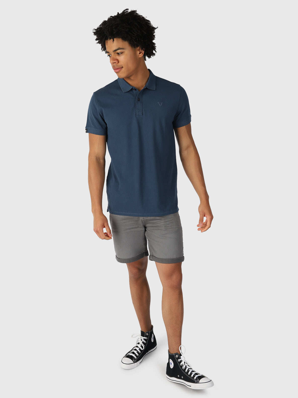 Frunot-II Men Polo | Blue