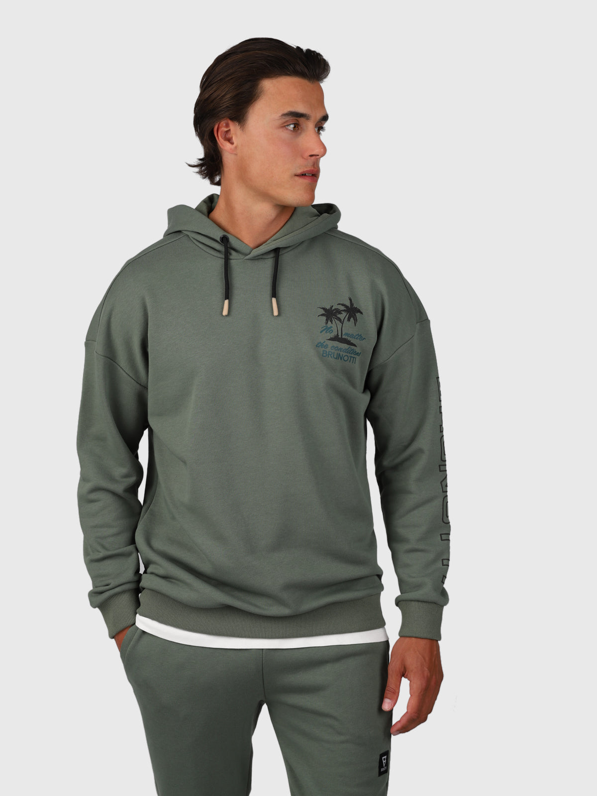 Konder Men Sweater | Vintage Green