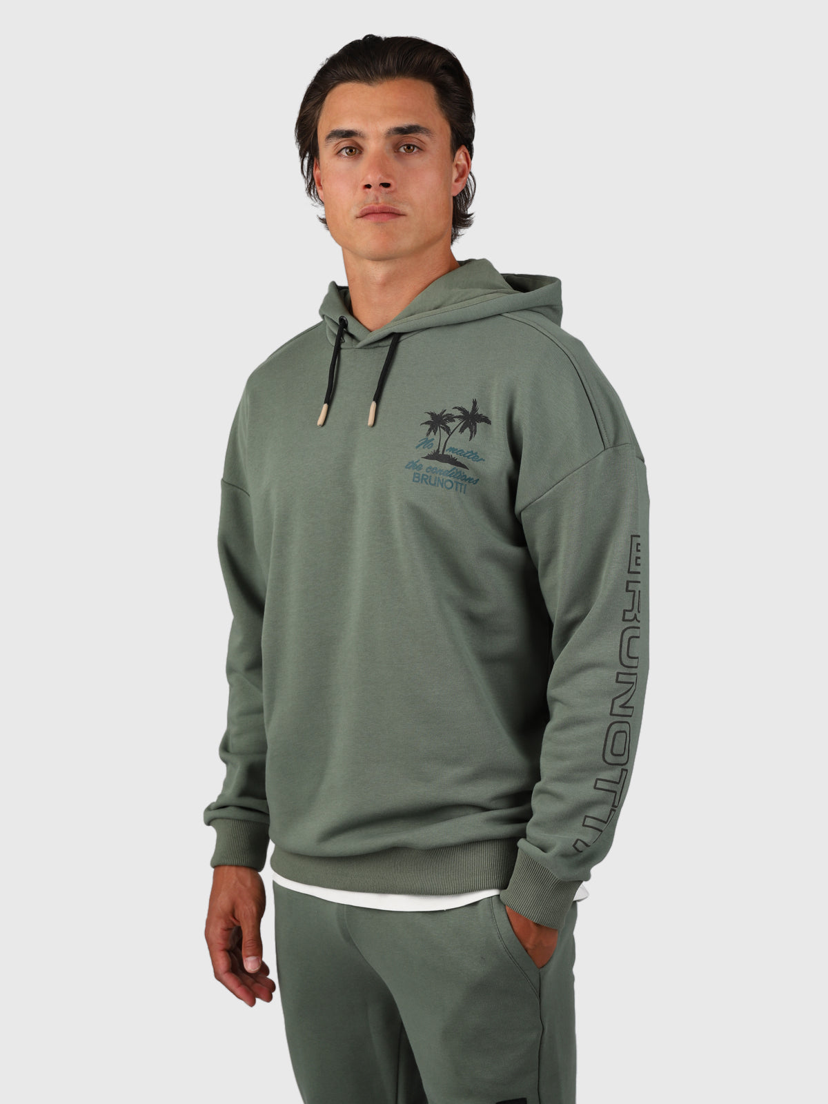 Konder Men Sweater | Vintage Green