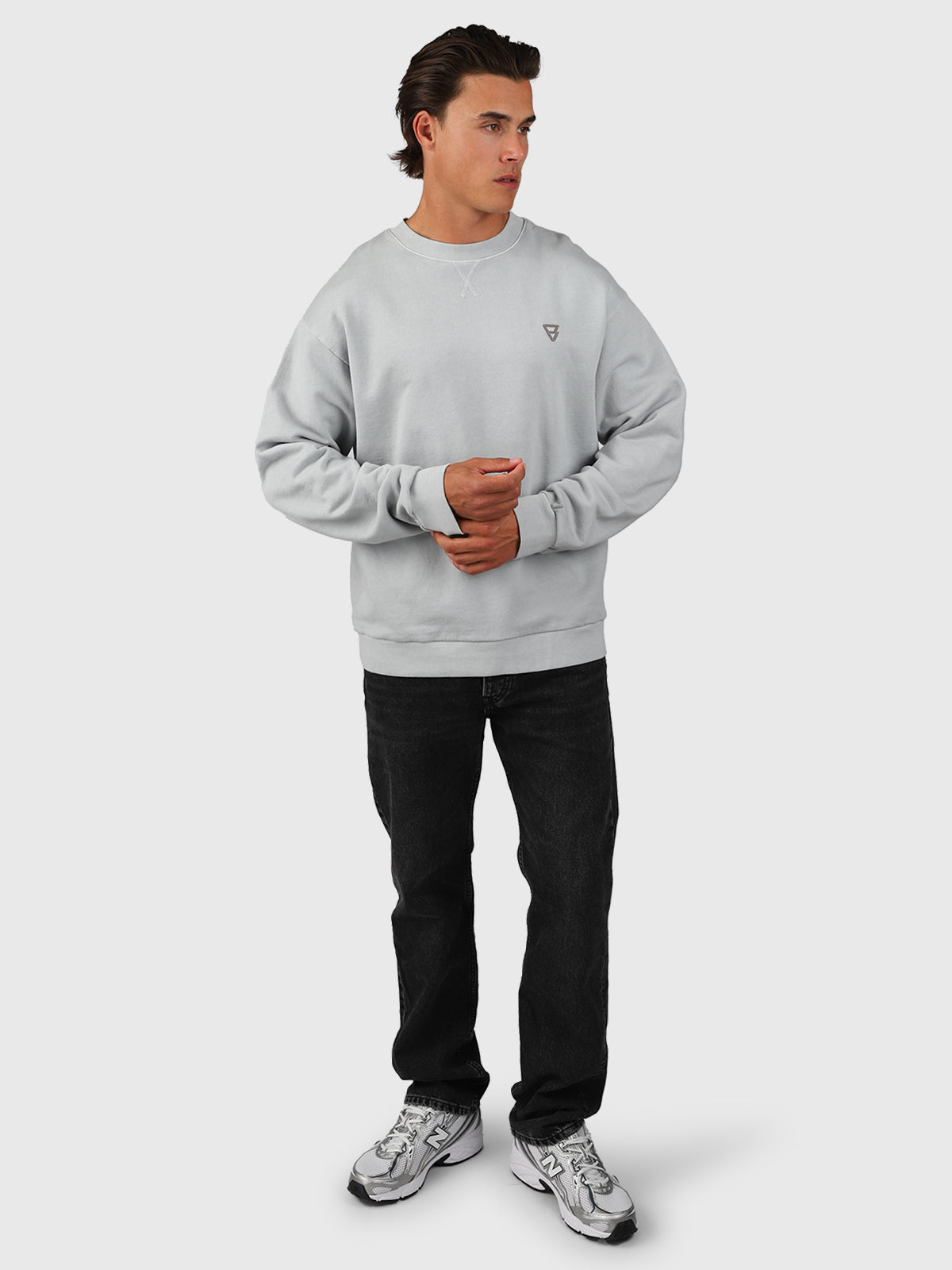 Beachwash Men Sweater | Cloudy