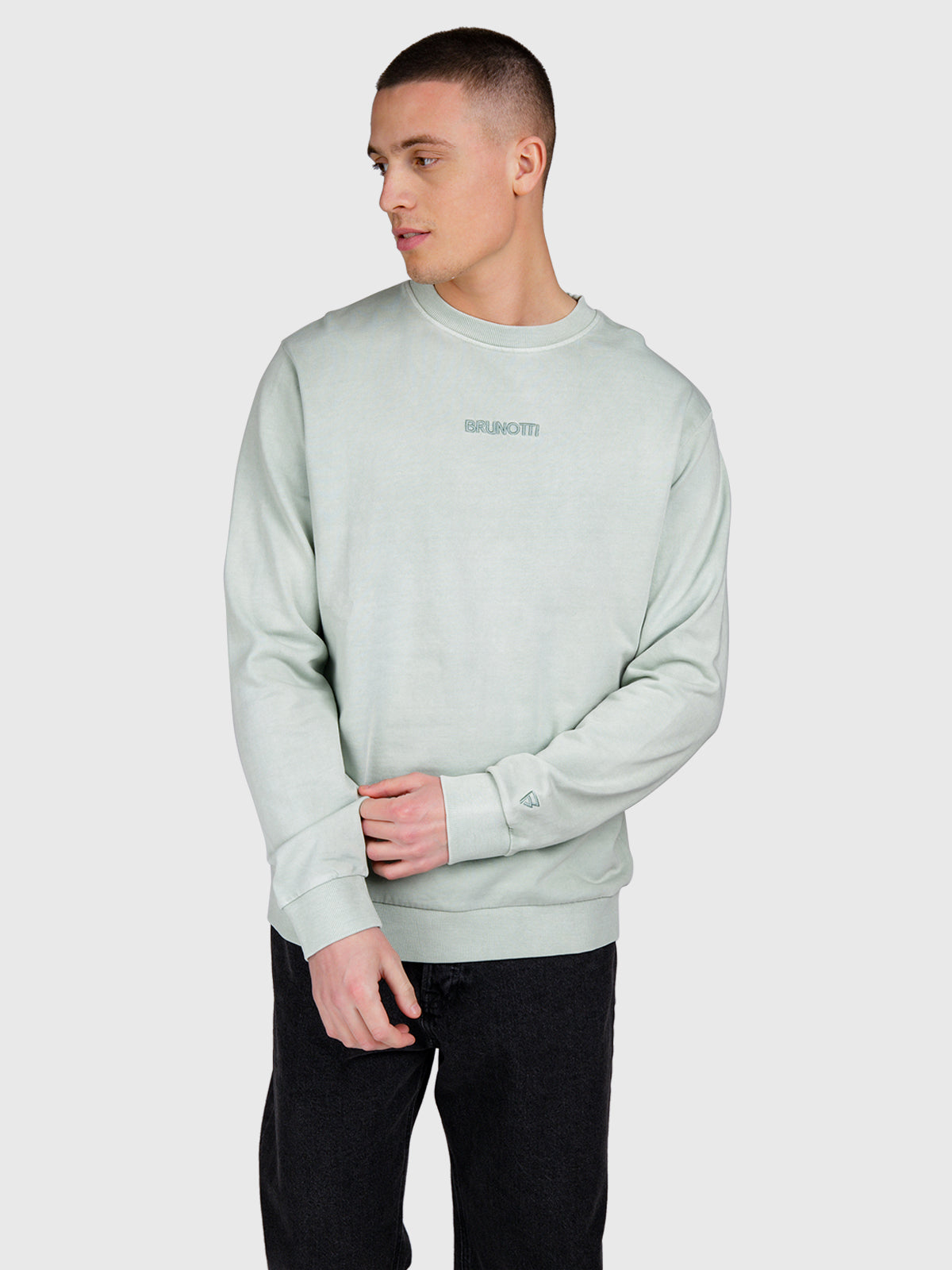 Esseries Men Sweater | Aqua Grey