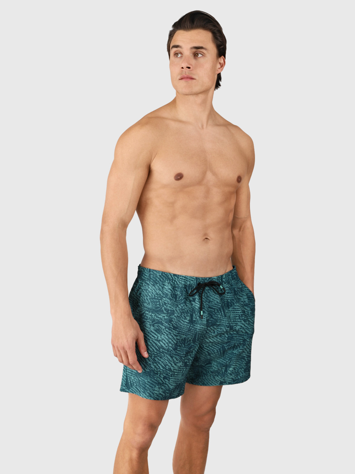 Bru-conic-Reflection Men Swim Shorts | Fuel Green