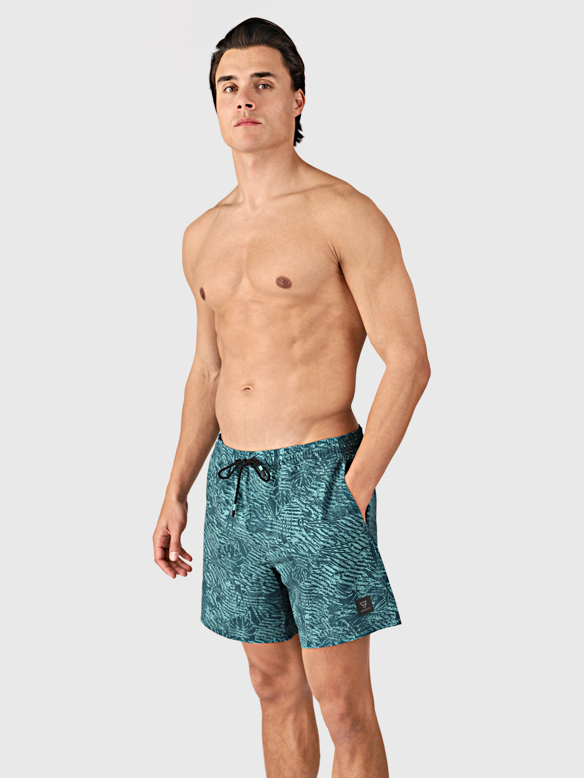Bru-conic-Reflection Men Swim Shorts | Fuel Green