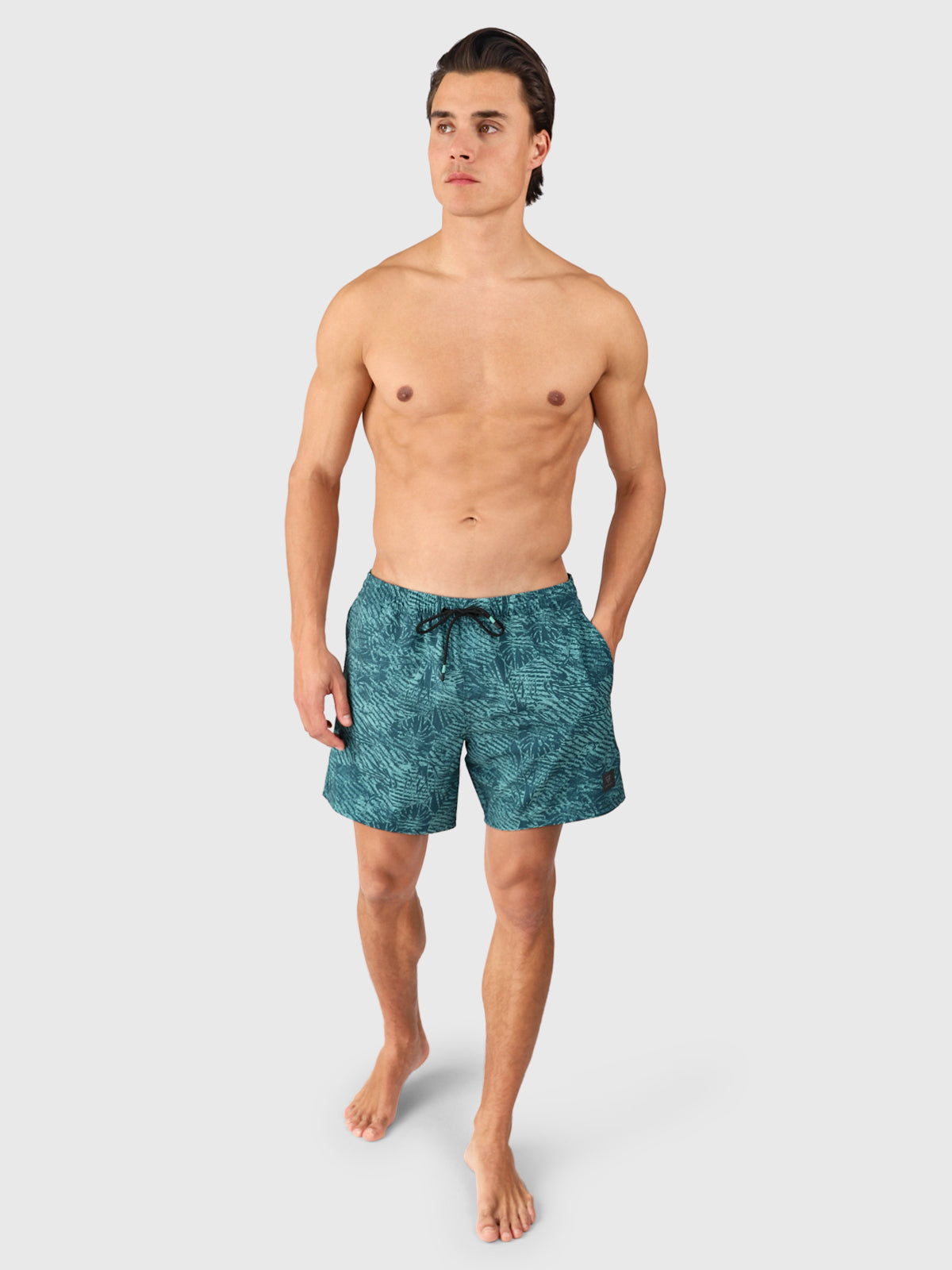 Bru-conic-Reflection Men Swim Shorts | Fuel Green