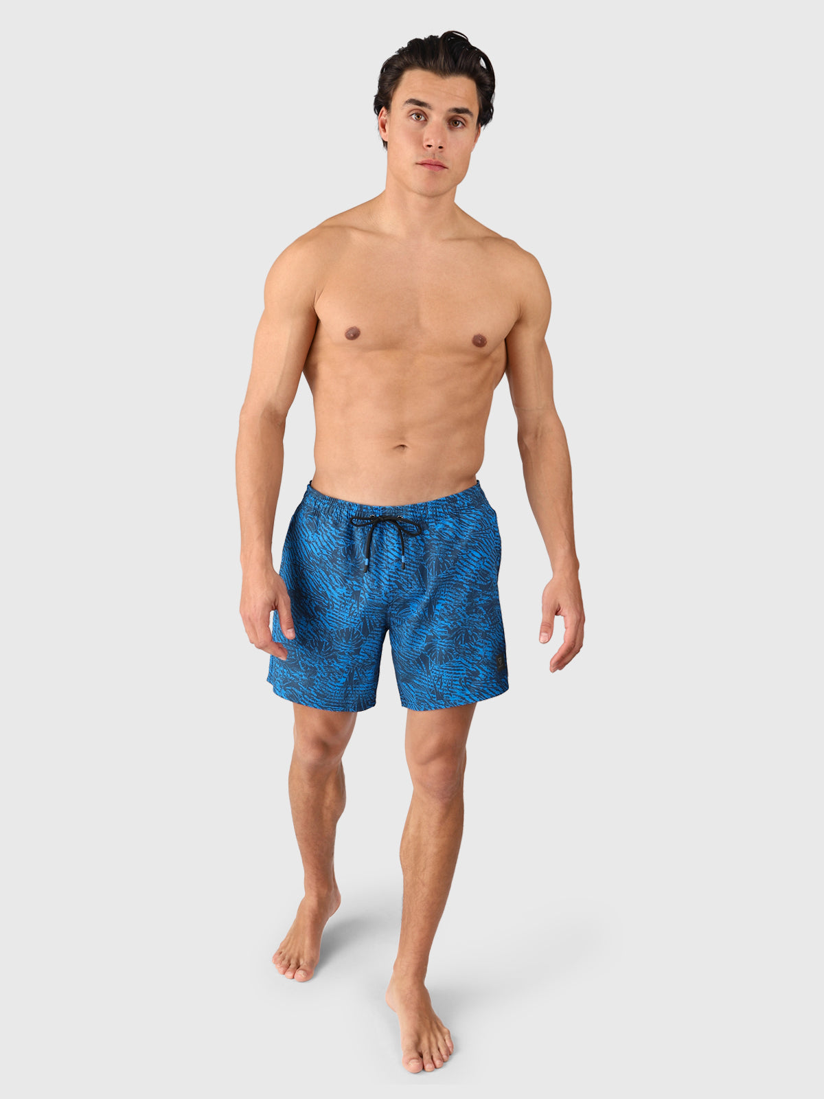 Bru-conic-Reflection Men Swim Shorts | Night Blue