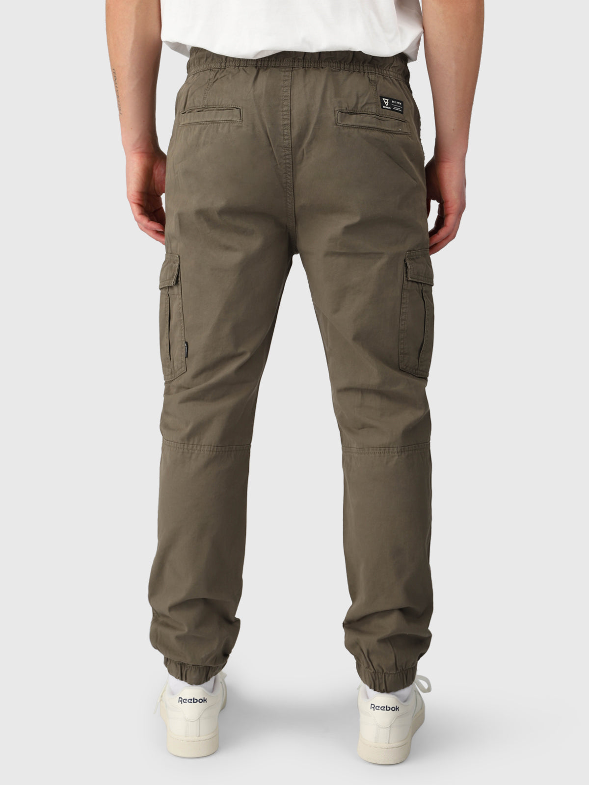 Lansons Heren Cargo Broek | Army Green