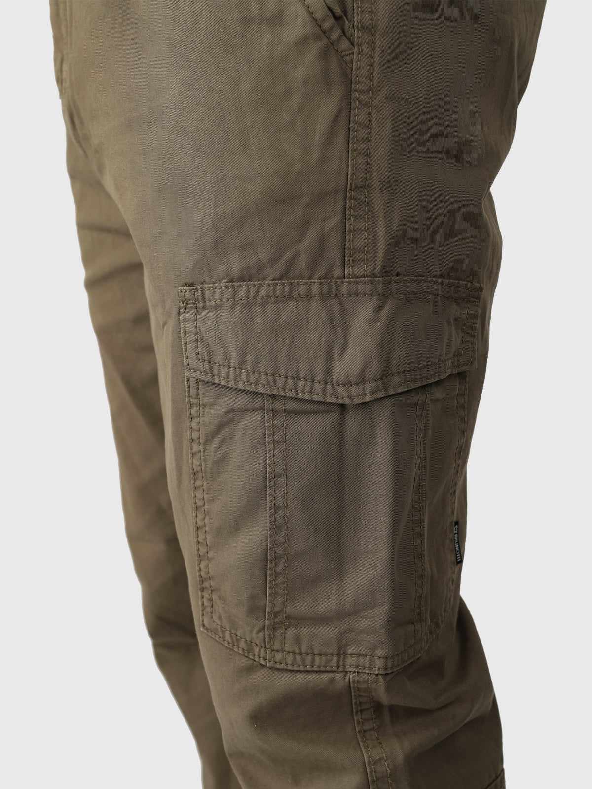 Lansons Heren Cargo Broek | Army Green