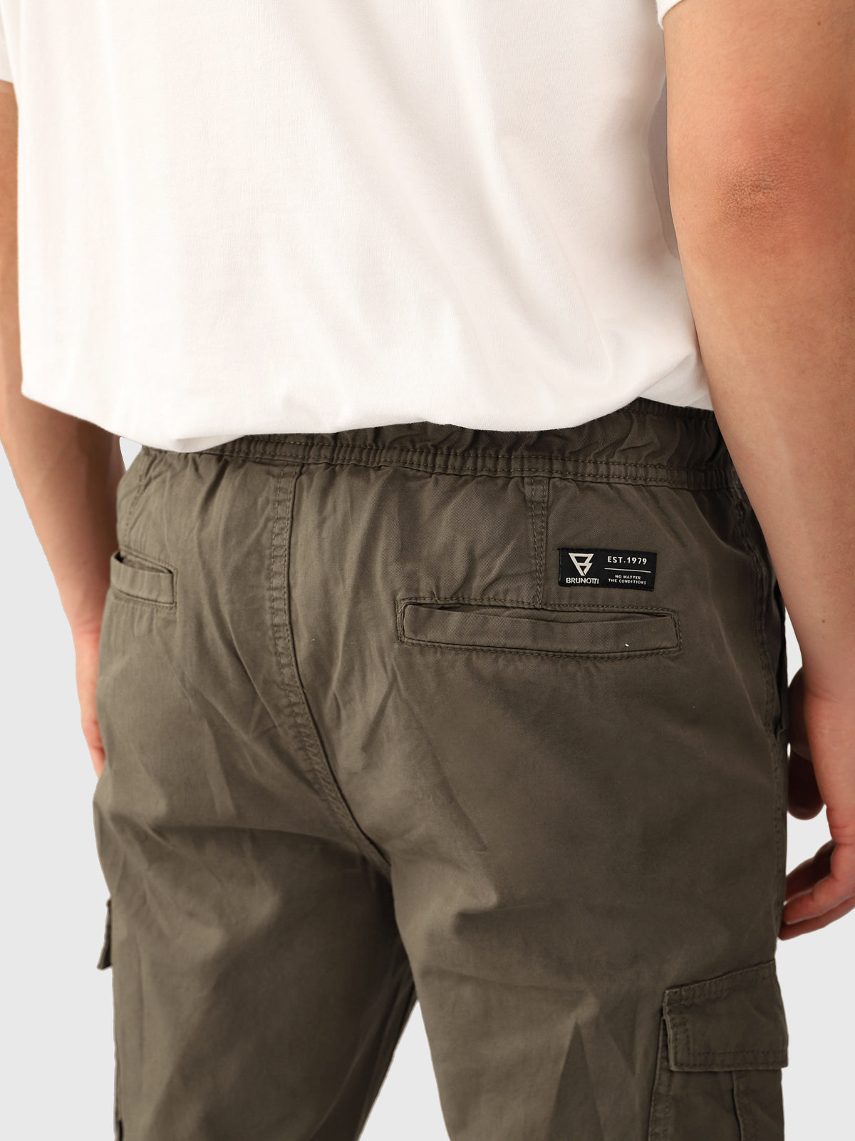 Lansons Heren Cargo Broek | Army Green