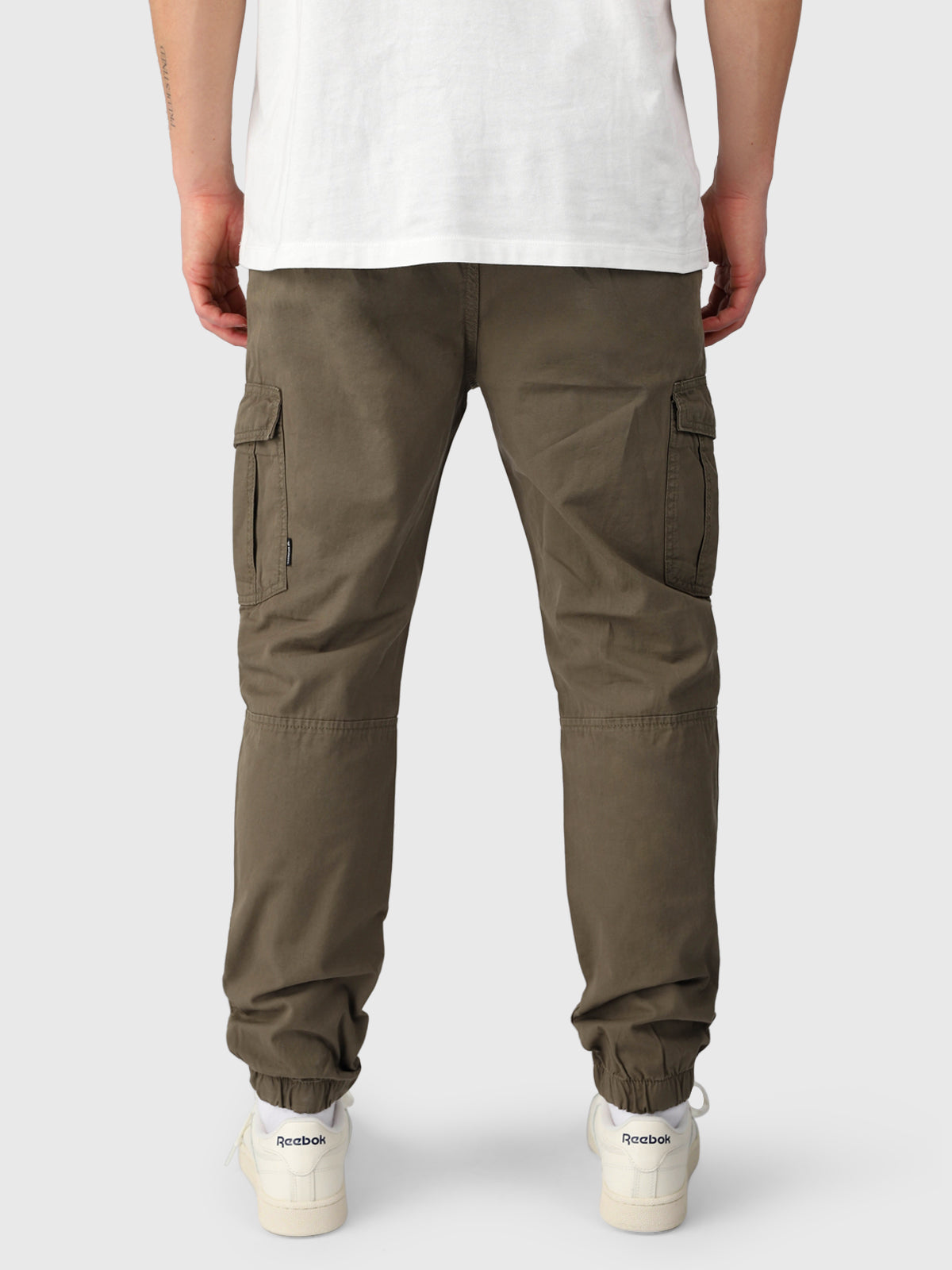 Lansons Heren Cargo Broek | Army Green